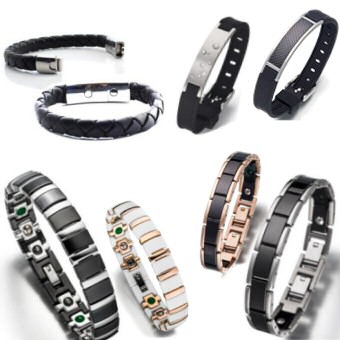 Germanium, the key component of these beautifully fashioned bio-energetic accessories that features the advantage of the negative ion & far-infrared technology as well as the benefits of powerful magnets. Jade known as a protection stone is the innovative enhancement and the key component of the new beautifully fashioned bio-energetic bracelets that combines ceramic with premium grade titanium and powerful magnets.